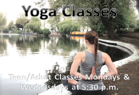 August Yoga Classes